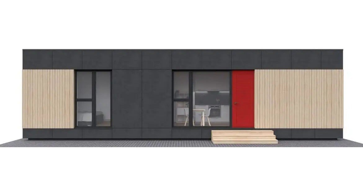 Casa modulare EVO XS 12,19 m per 2,3 m
