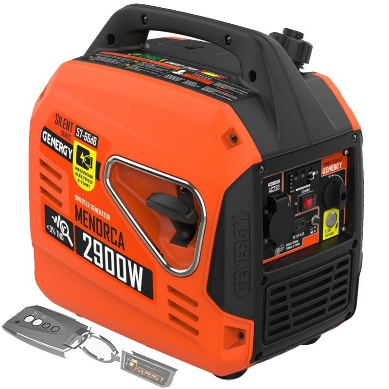 Generatore con avviamento remoto Genergy Menorca III 2900W