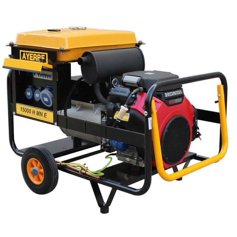 Generatore elettrico Ayerbe AY 15000 H MN motore Honda 12000 W
