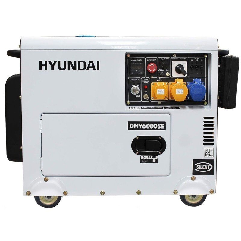Generatore elettrico diesel HYUNDAI DHY6000SE 5300 W
