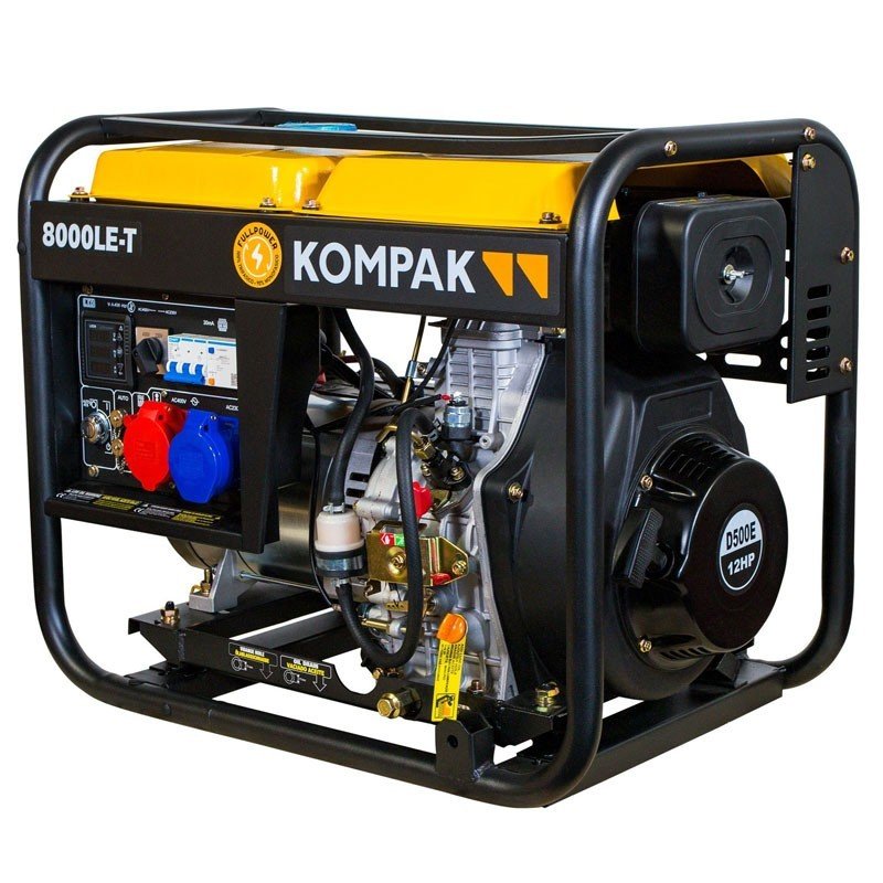 Generatore elettrico Full Power Kompak K8000LE-T 8100 W