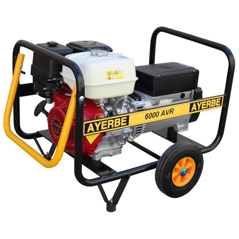 Generatore elettrico a benzina Ayerbe AY 6000 AVR 5600 W