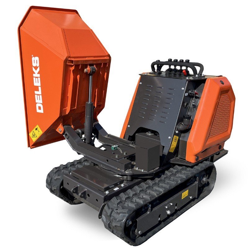 Mini Dumper motore Kubota Deleks M8000RK con scarico laterale