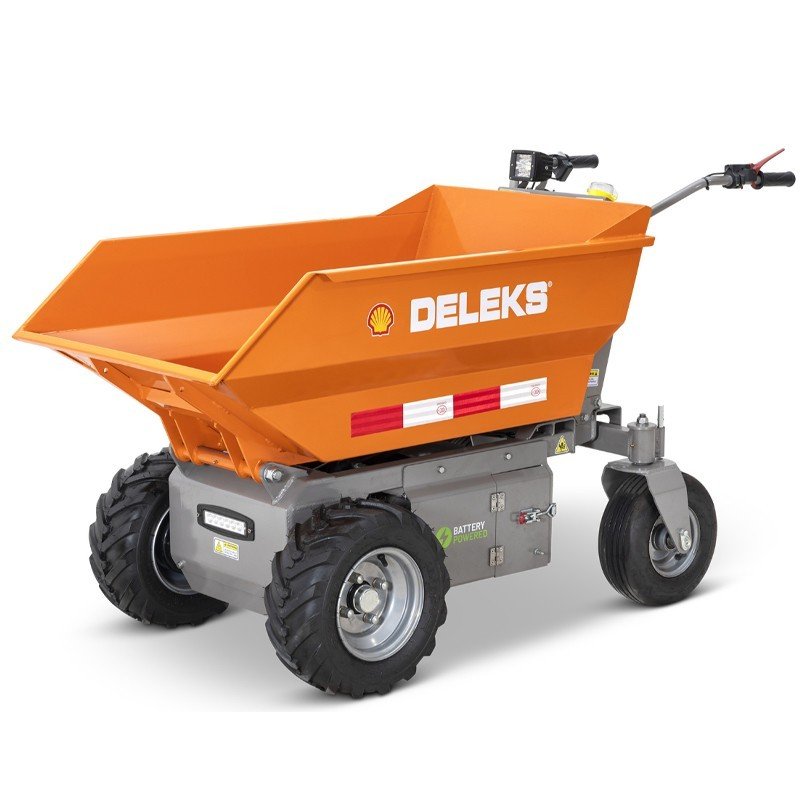Minidumper elettrico idraulico Deleks XE500HEL Batteria al Litio 48 V