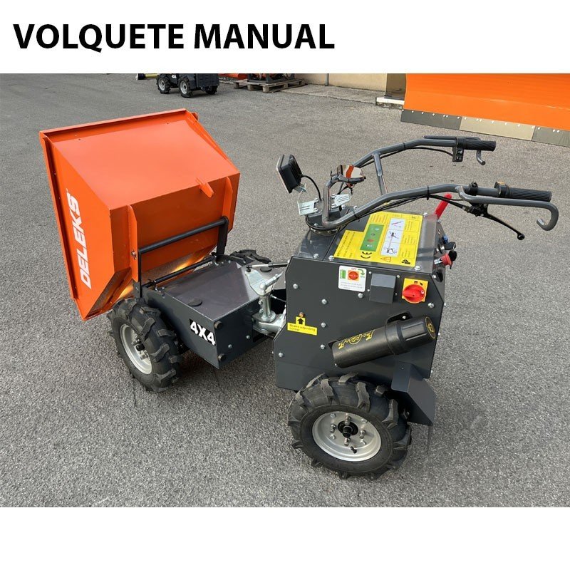 Minidumper a batteria 4×4 Deleks XE-4WD 400 Kg