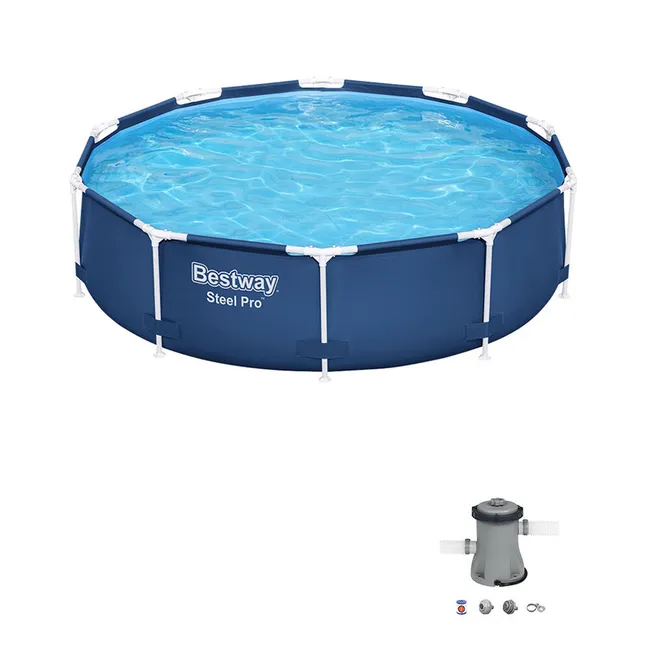 Piscina tubolare in acciaio rotonda BESTWAY Ø 299×76 cm