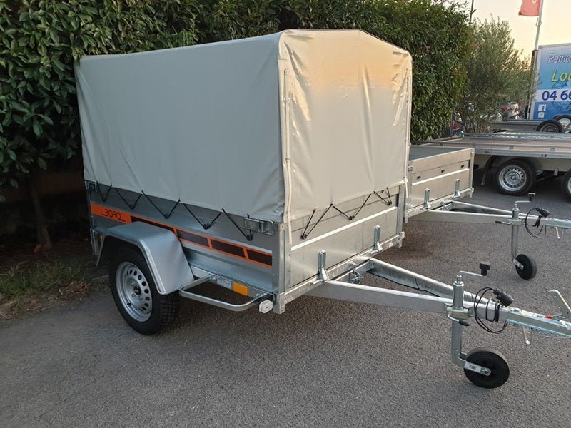 Remolque de equipaje New Boro Niewiadow BO717, 750 kg de peso bruto Remolque de (12096)