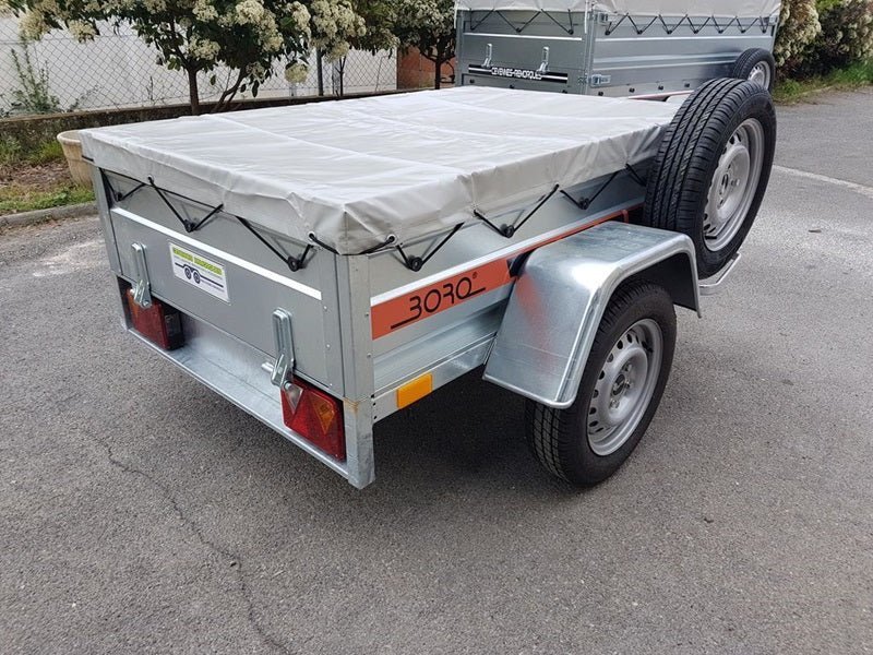 Remolque de equipaje New Boro Niewiadow BO717, 750 kg de peso bruto Remolque de (12096)