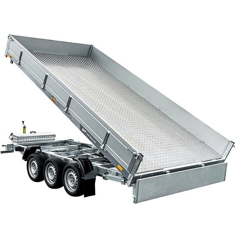 Rimorchio ribaltabile idraulico 3 assi 6m 3500kg UNITRAILER TASKER