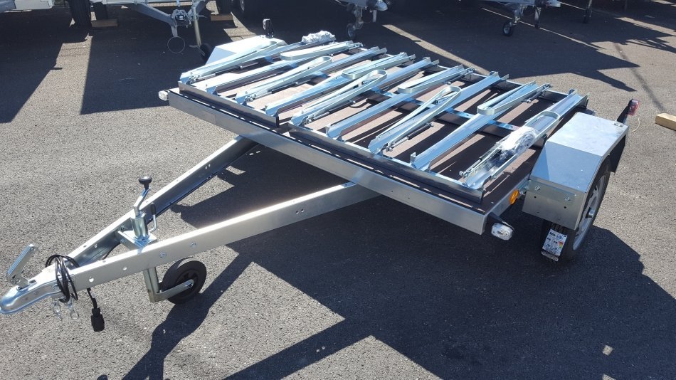 Rimorchio per biciclette Orme-R186 – trasporto sicuro per 9 biciclette