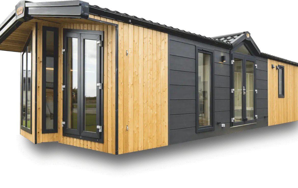 Casa mobile piccola con garage T2