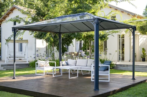 Altana in metallo Martinica 4 x 3 m Palram – Canopia Heat Block