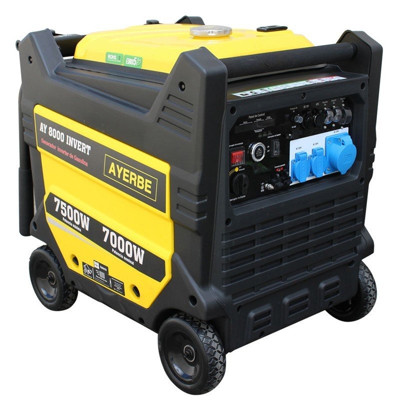 Generatore elettrico monofase Ayerbe 8000 Inverter 7500 W