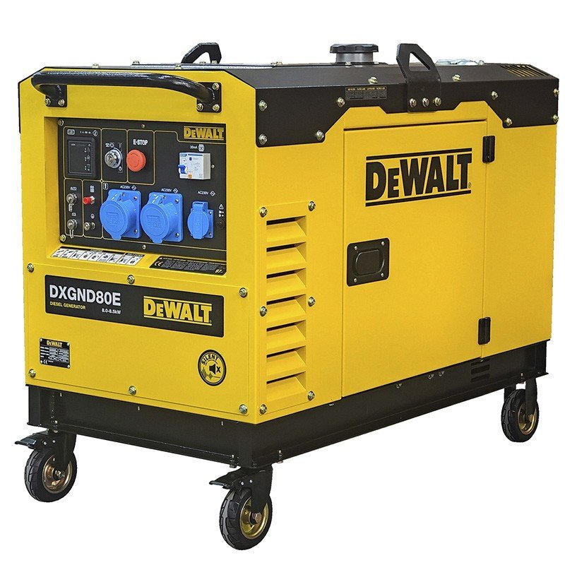 Generatore elettrico diesel con ATS Dewalt DXGND80E 8500 W
