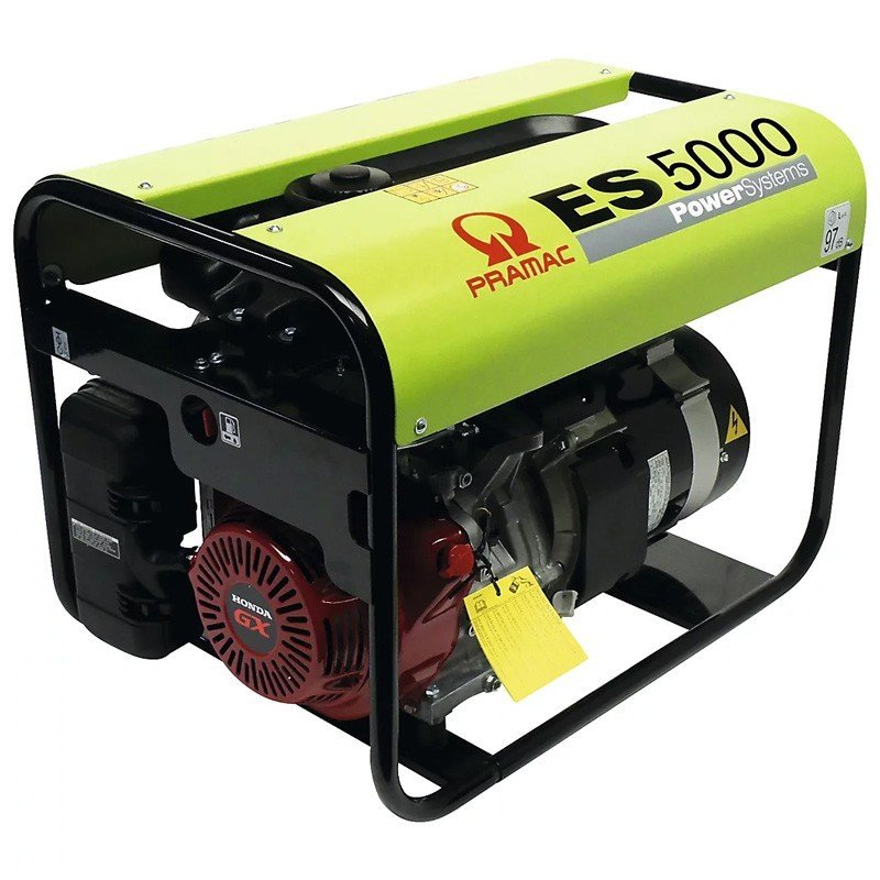 Generatore elettrico Benzina Pramac ES5000 trifase 5000 W