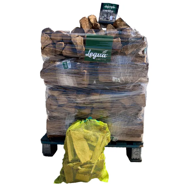 Pallet 20 fascine + rete + wood balls