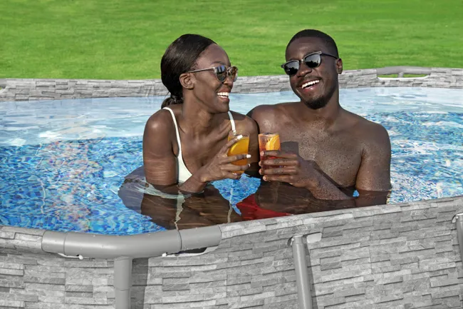 Piscina smontabile Ovale Bestway 56714 Swim Vista 427x250x100 cm