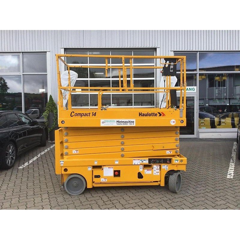 Haulotte Compact 14AE – Piattaforma a forbice 14m