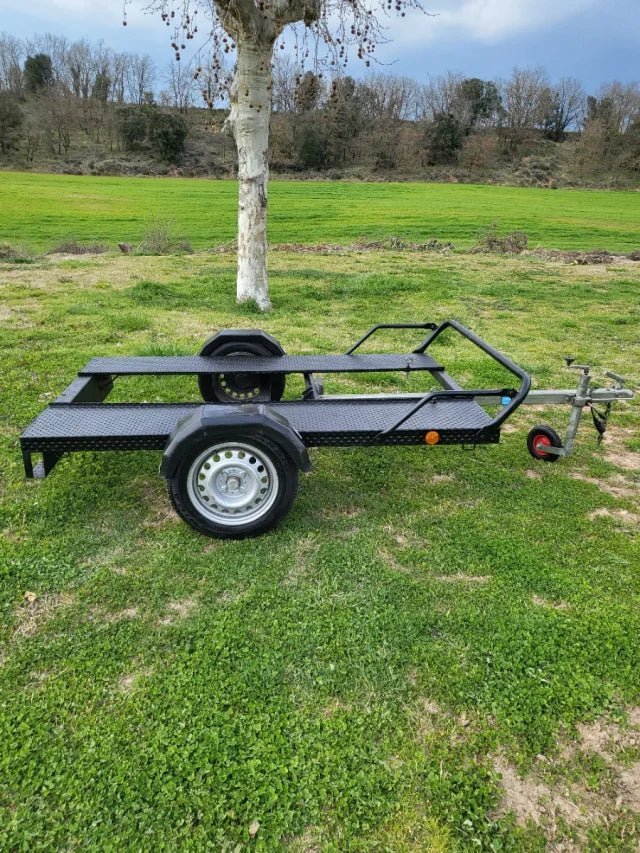 Rimorchio moto e quad Rimorchio pianale per carico di quad moto buggy atv