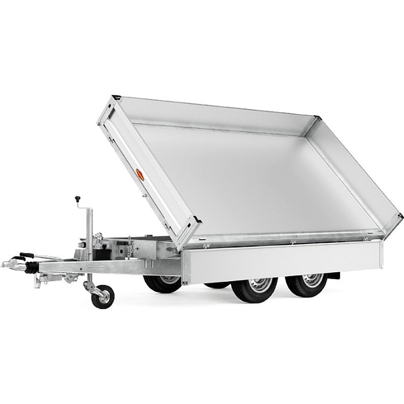 Rimorchio ribaltabile idraulico 2 assi TASKER 400/2C – 3500 kg