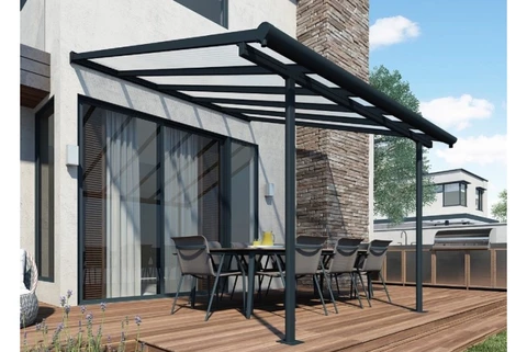Coperture per terrazze in alluminio Sierra Palram – Canopia 3 x 3,05 grigio